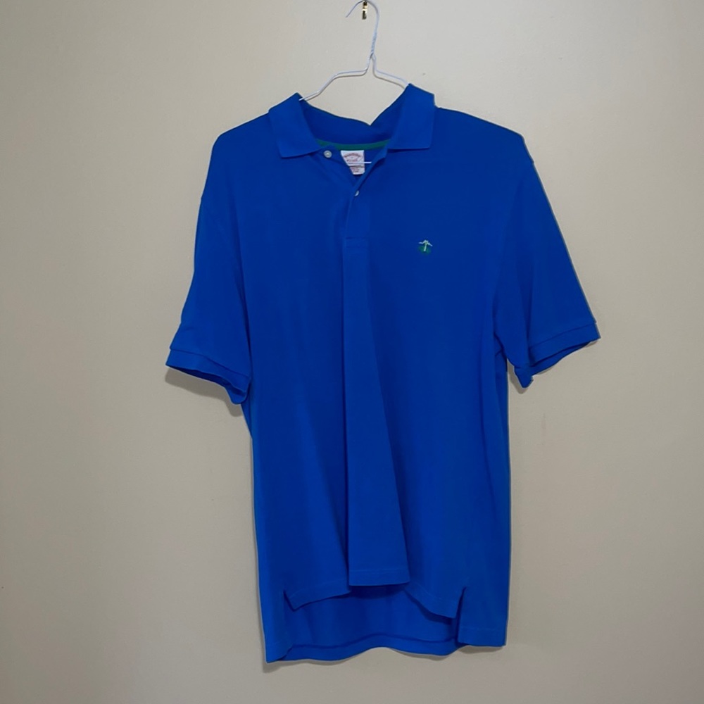 Large, blue, polo, brooks brothers